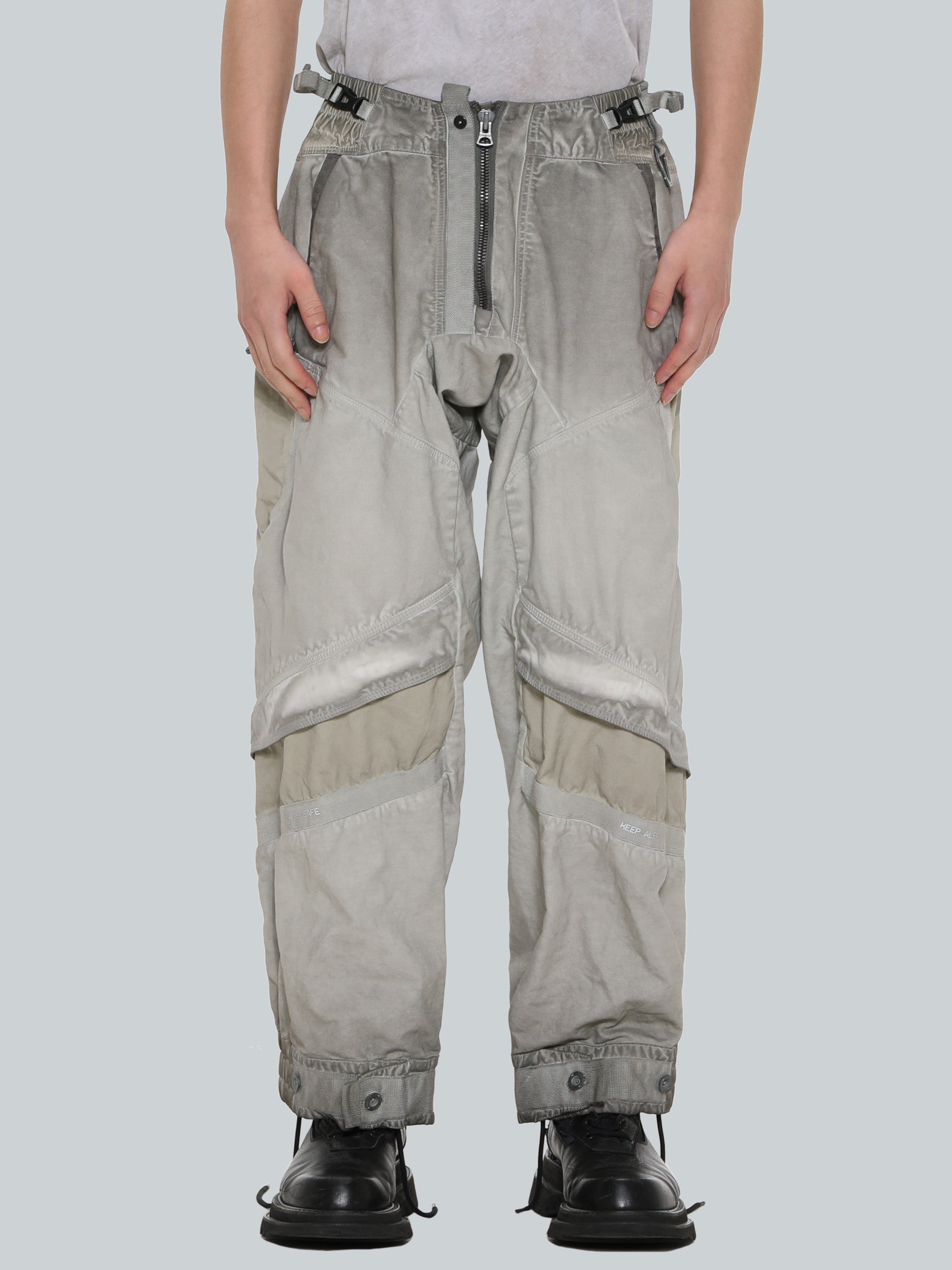 Mens Sweatpants Men's Mid-waist Zip Cargo Pants Relaxed Fit Solid Cargo  Trousers With Multi-pocket - Walmart.com